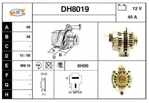 SNRA DH8019 Генератор