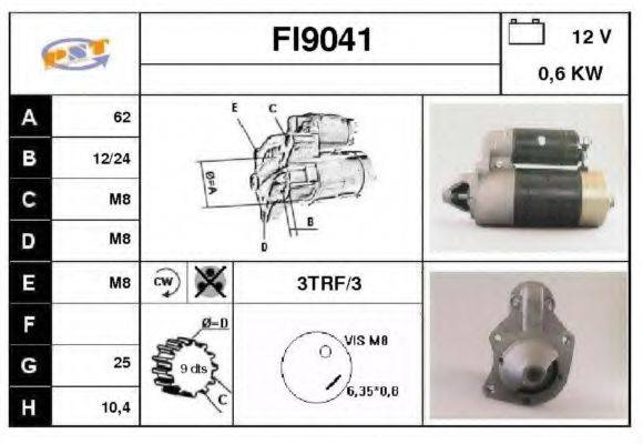 SNRA FI9041 Стартер