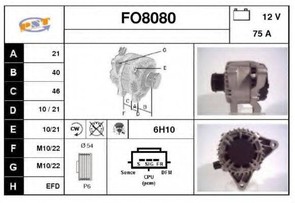 SNRA FO8080 Генератор