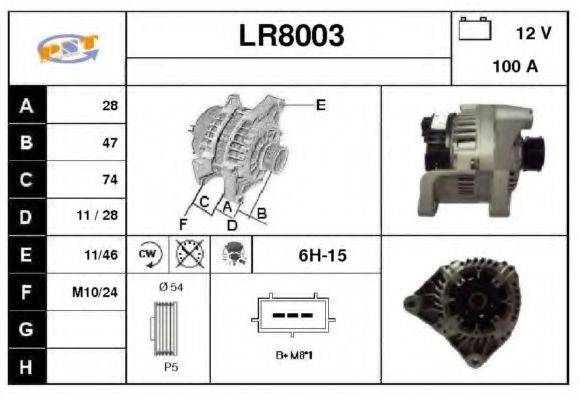 SNRA LR8003 Генератор
