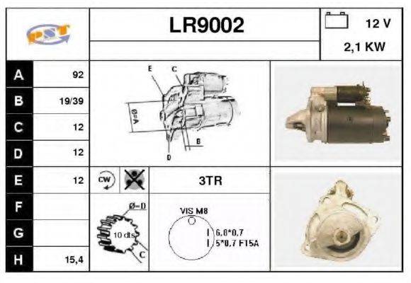 SNRA LR9002 Стартер