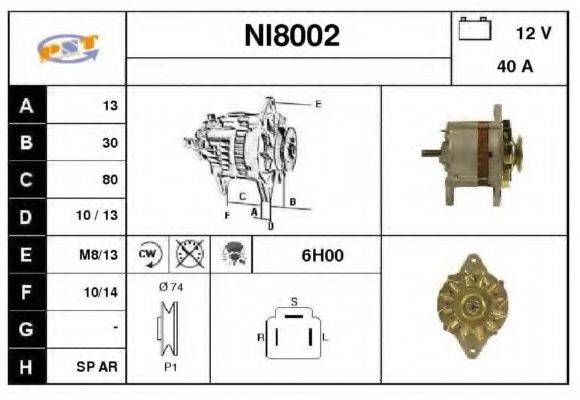 SNRA NI8002