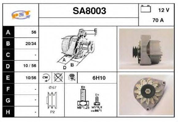 SNRA SA8003