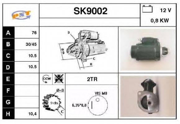SNRA SK9002 Стартер