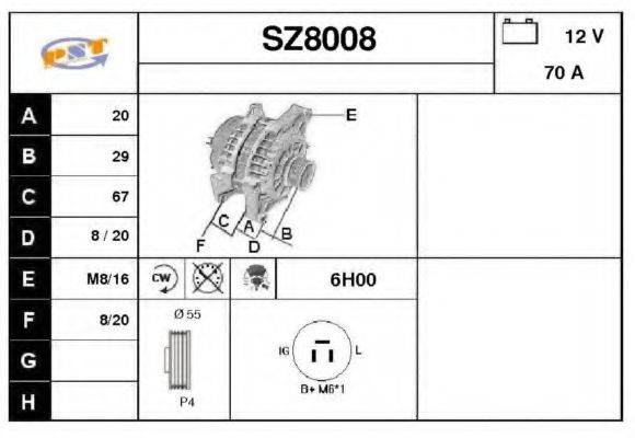 SNRA SZ8008