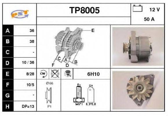 SNRA TP8005 Генератор