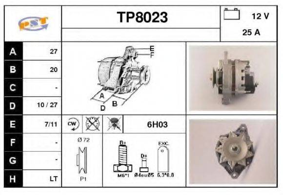 SNRA TP8023 Генератор
