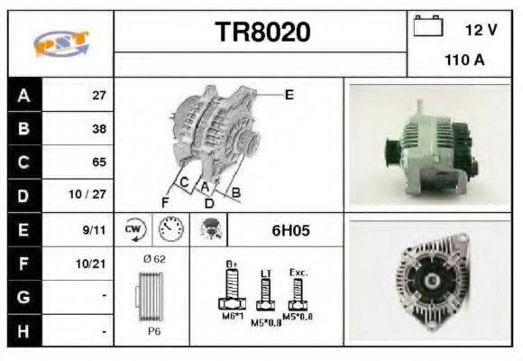 SNRA TR8020 Генератор