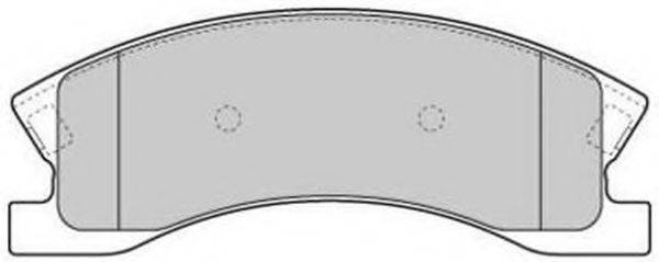 FREMAX FBP1734 Комплект гальмівних колодок, дискове гальмо
