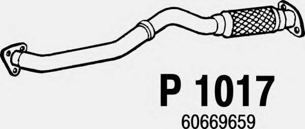 FENNO P1017 Труба вихлопного газу