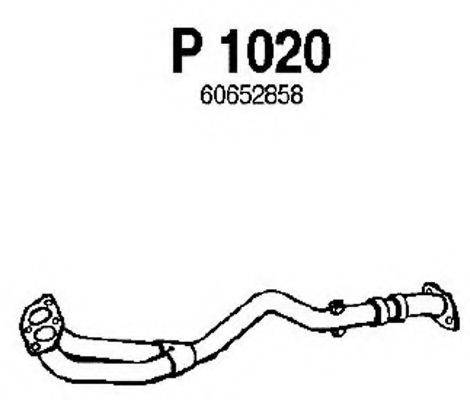 FENNO P1020 Труба вихлопного газу
