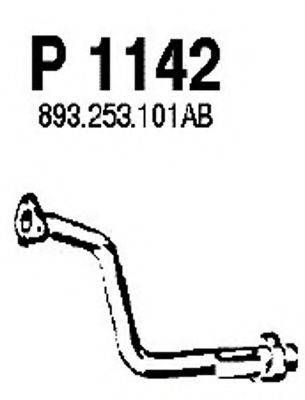FENNO P1142 Труба вихлопного газу