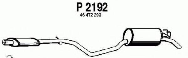 FENNO 2192 Глушник вихлопних газів кінцевий