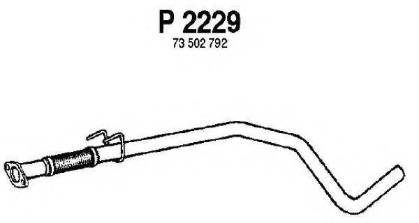 FENNO P2229 Труба вихлопного газу