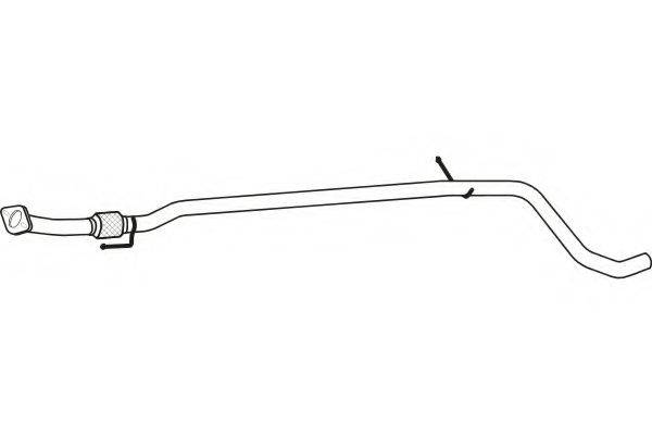 FENNO 2281 Труба вихлопного газу