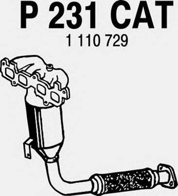 FENNO P231CAT Каталізатор
