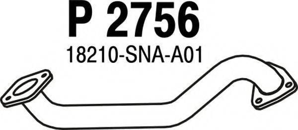 HONDA 18210-SNA-A01 Труба вихлопного газу