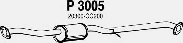 INFINITI 20300-CG200 Середній глушник вихлопних газів
