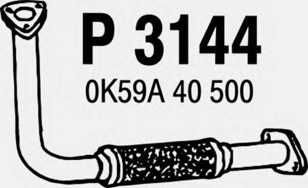 FENNO P3144 Труба вихлопного газу