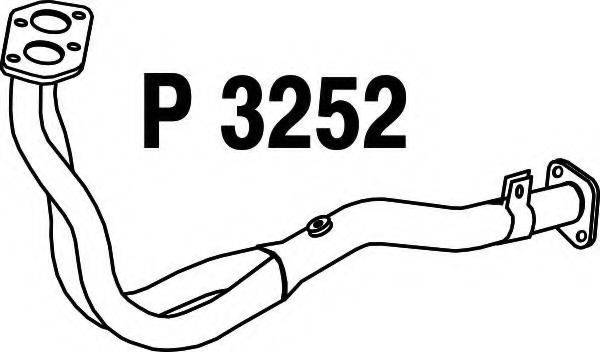 FENNO P3252 Труба вихлопного газу