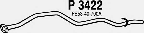 FENNO P3422 Труба вихлопного газу