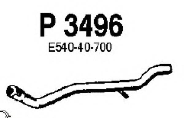 FENNO P3496 Труба вихлопного газу