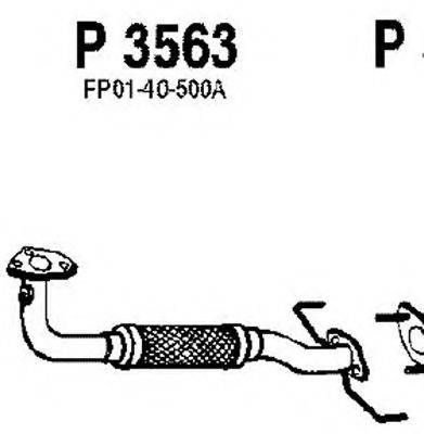 FENNO P3563 Труба вихлопного газу