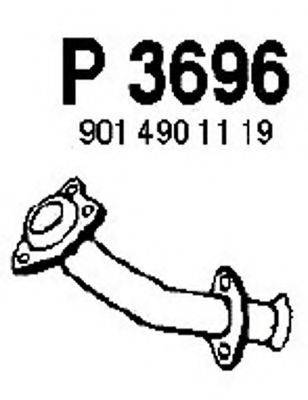 FENNO P3696 Труба вихлопного газу