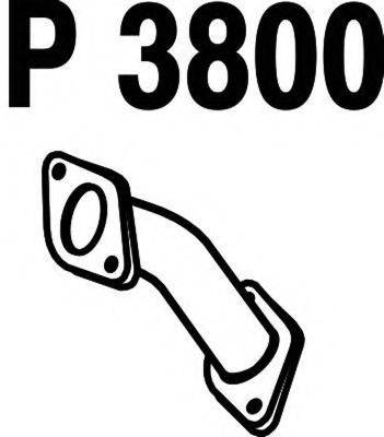 FENNO P3800 Труба вихлопного газу