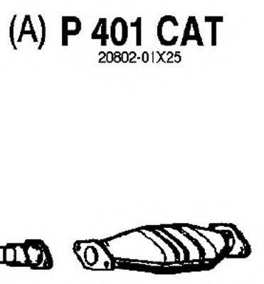 FENNO P401CAT Каталізатор
