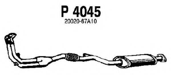FENNO 4045 Передглушувач вихлопних газів