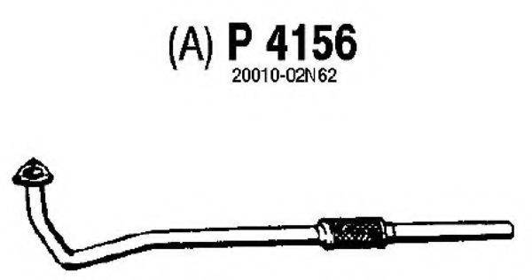 FENNO P4156 Труба вихлопного газу