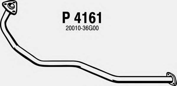 FENNO P4161 Труба вихлопного газу