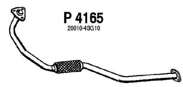 FENNO P4165 Труба вихлопного газу