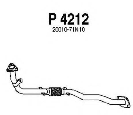 FENNO P4212 Труба вихлопного газу