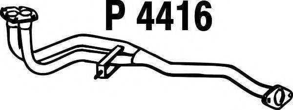 FENNO P4416 Труба вихлопного газу