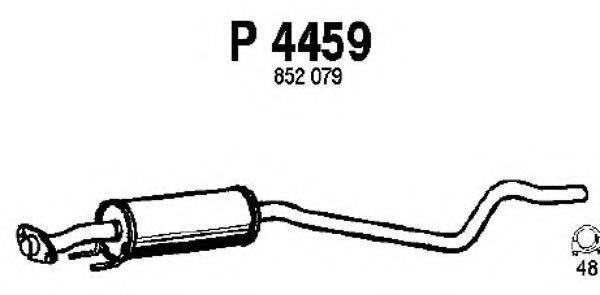 FENNO P4459 Середній глушник вихлопних газів