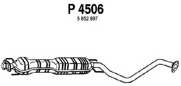 FENNO P4506 Середній глушник вихлопних газів