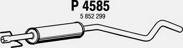 FENNO 4585 Середній глушник вихлопних газів