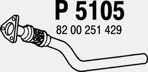 FENNO P5105 Труба вихлопного газу