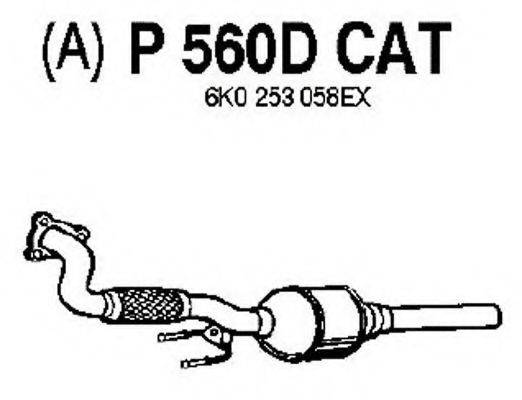 SEAT 1H0252058DX Каталізатор