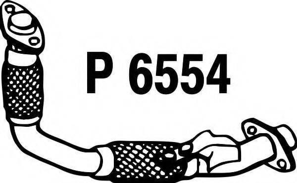 FENNO P6554 Труба вихлопного газу