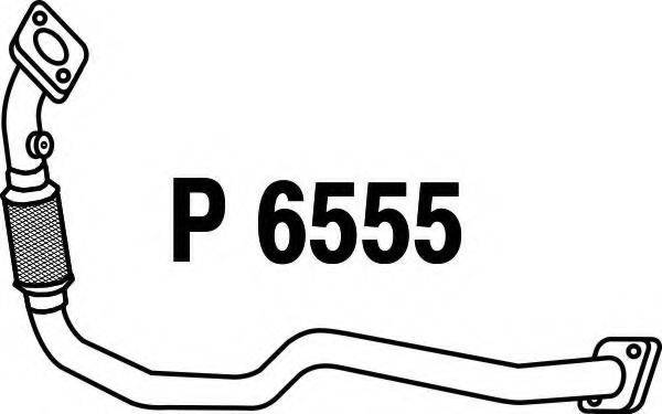 FENNO P6555 Труба вихлопного газу