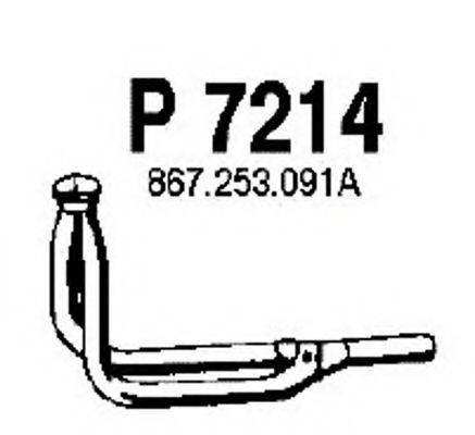 FENNO P7214 Труба вихлопного газу