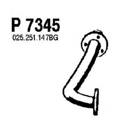 FENNO P7345 Труба вихлопного газу