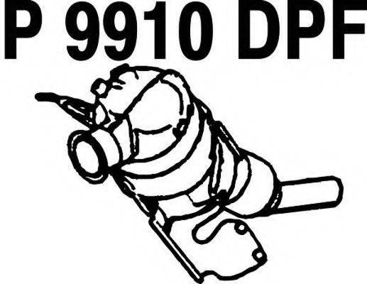 FENNO P9910DPF Саджовий/частковий фільтр, система вихлопу ОГ