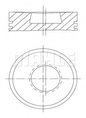 PERFECT CIRCLE 56012280W Поршень