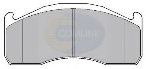 COMLINE CBP9067 Комплект гальмівних колодок, дискове гальмо
