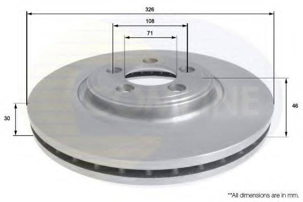 NK 201222 гальмівний диск
