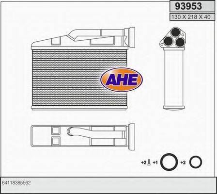 AHE 93953 Теплообмінник, опалення салону